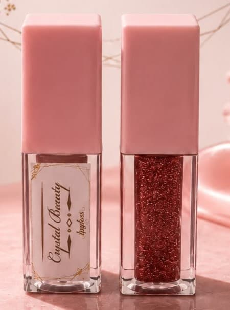 Crystal Beauty Lipgloss-Deep plum