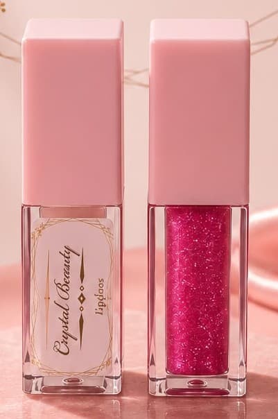 Crystal Beauty Lipgloss-Fuschia Glow