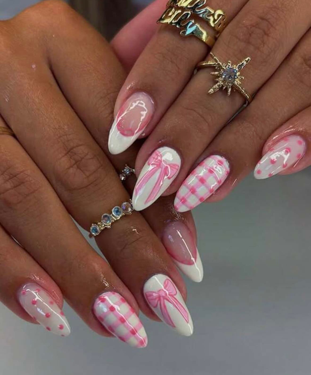 Pink Coquette Press-On Nails